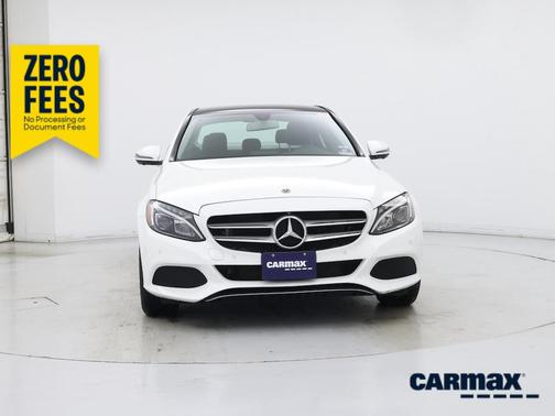 White 2017 Mercedes-Benz C-Class