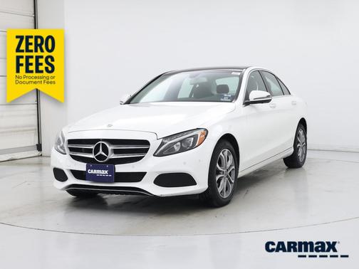 White 2017 Mercedes-Benz C-Class