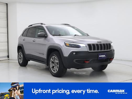 Silver 2021 Jeep Cherokee Trailhawk