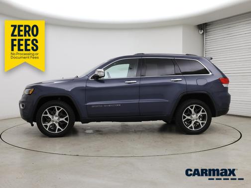 Blue 2019 Jeep Grand Cherokee Limited