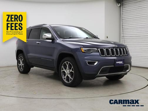 Blue 2019 Jeep Grand Cherokee Limited