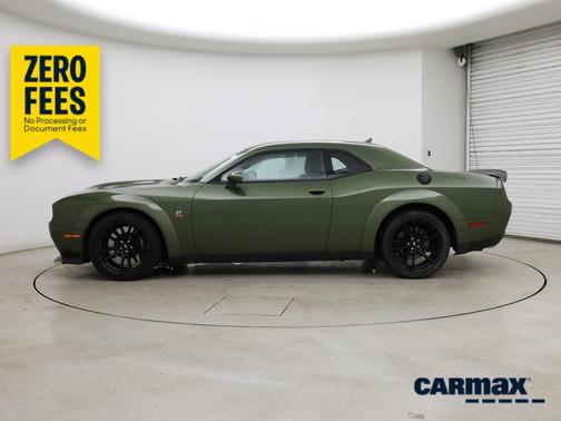 Green 2021 Dodge Challenger R/T Scat Pack Widebody