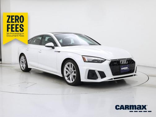 White 2024 Audi A5 Sportback S-Line Premium Plus