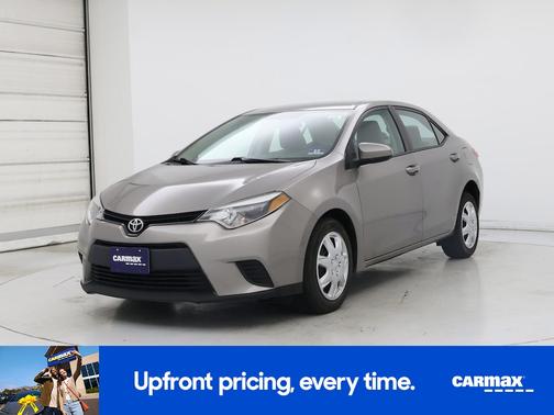 Tan 2014 Toyota Corolla LE