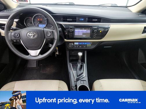 Tan 2014 Toyota Corolla LE