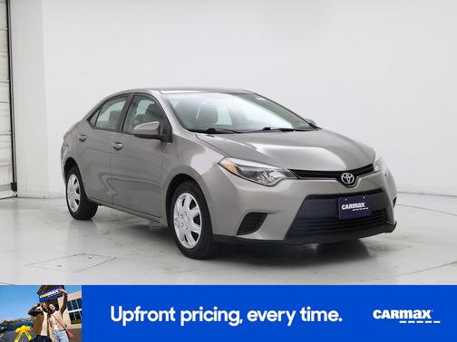 Tan 2014 Toyota Corolla LE