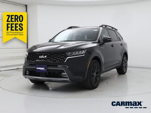 Black 2022 Kia Sorento X-Line EX