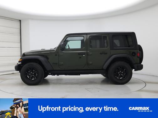Green 2022 Jeep Wrangler Unlimited Sport