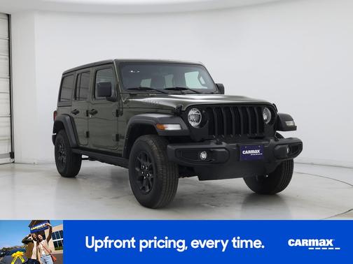 Green 2022 Jeep Wrangler Unlimited Sport