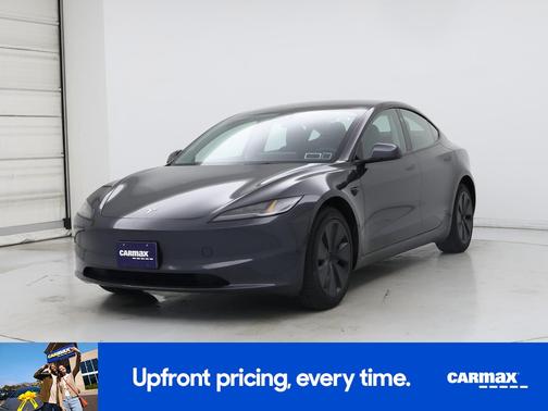 Gray 2025 Tesla Model 3 Long Range