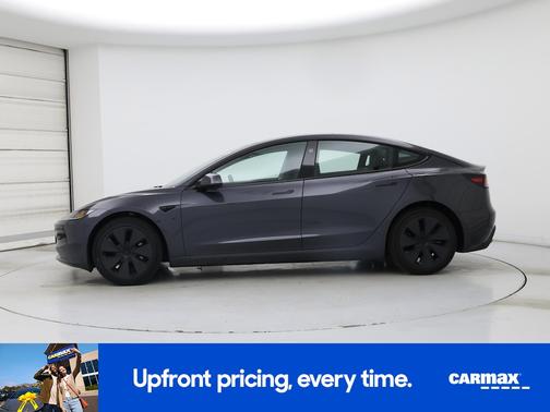 Gray 2025 Tesla Model 3 Long Range