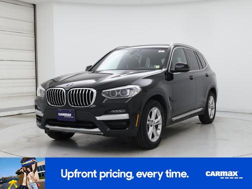 Black 2020 BMW X3 XDrive30i