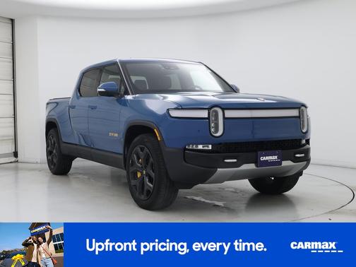 Blue 2022 Rivian R1T Adventure