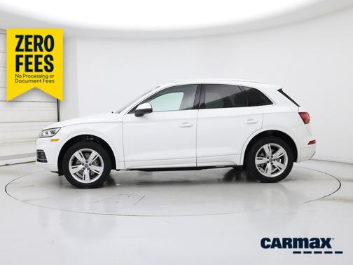 White 2018 Audi Q5 Premium Plus