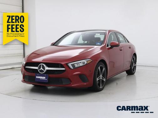 Red 2021 Mercedes-Benz A-Class