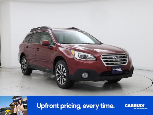 Red 2017 Subaru Outback 2.5I Limited