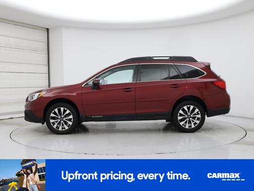 Red 2017 Subaru Outback 2.5I Limited