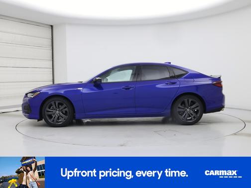 Blue 2022 Acura TLX SH-AWD A-Spec