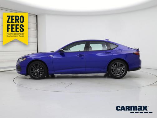 Blue 2022 Acura TLX A-Spec