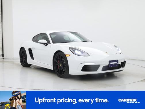 White 2019 Porsche 718 Cayman S
