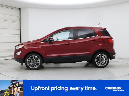 Red 2020 Ford EcoSport Titanium