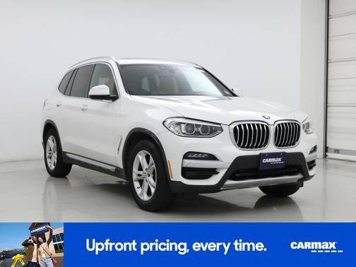 White 2020 BMW X3 XDrive30i