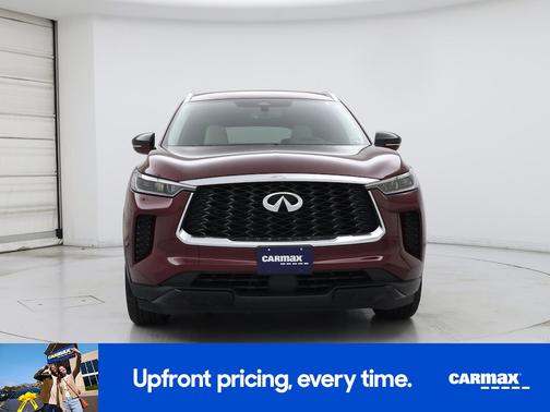 Red 2023 INFINITI QX60 Luxe