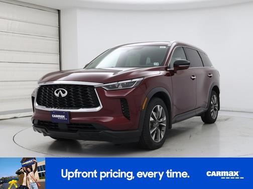 Red 2023 INFINITI QX60 Luxe