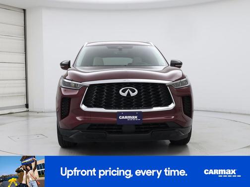 Red 2023 INFINITI QX60 Luxe