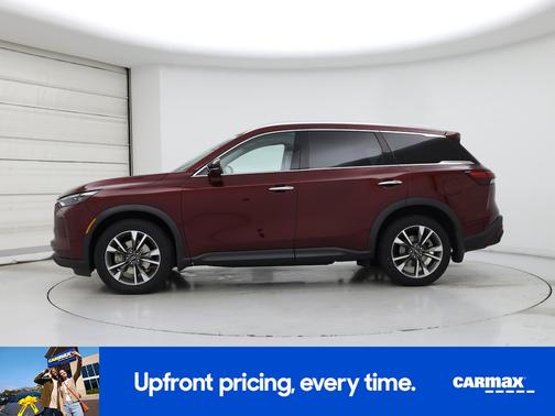 Red 2023 INFINITI QX60 Luxe
