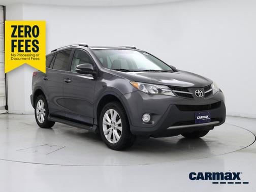 Gray 2015 Toyota RAV4 Limited