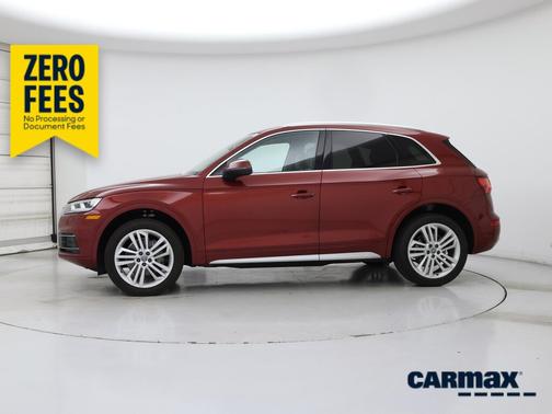Burgundy 2020 Audi Q5 Premium Plus