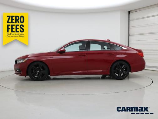 Red 2020 Honda Accord Sport