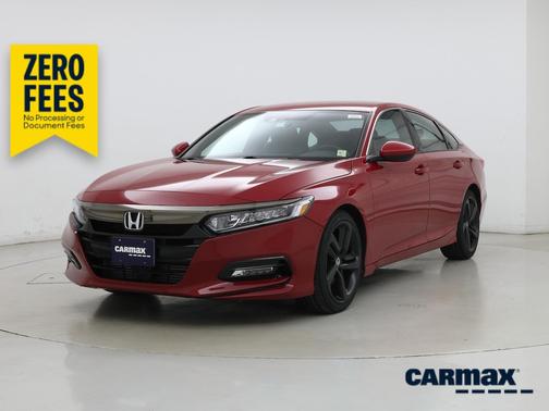 Red 2020 Honda Accord Sport