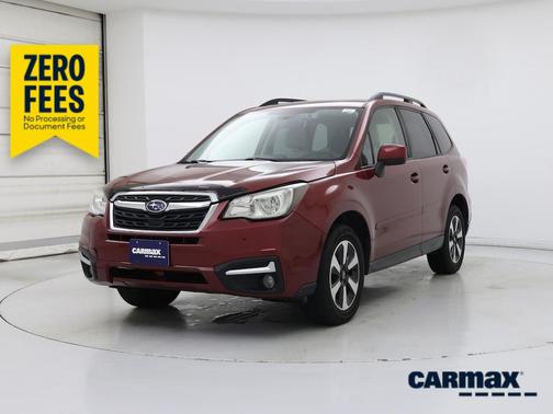 Burgundy 2017 Subaru Forester 2.5I Premium