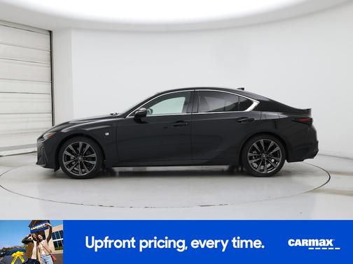 Black 2023 Lexus IS 350 F-Sport