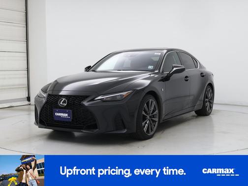 Black 2023 Lexus IS 350 F-Sport