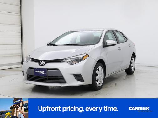Silver 2015 Toyota Corolla LE