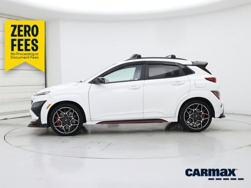 White 2022 Hyundai KONA N