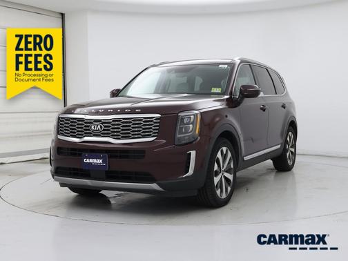 Burgundy 2021 Kia Telluride EX