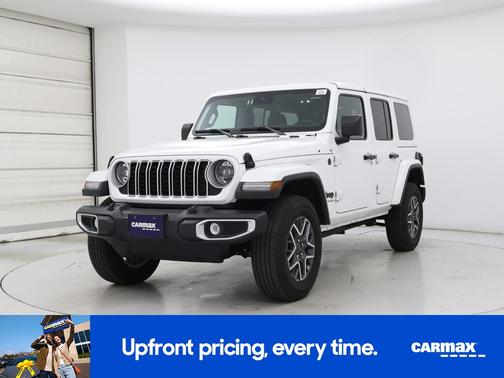 White 2025 Jeep Wrangler Sahara
