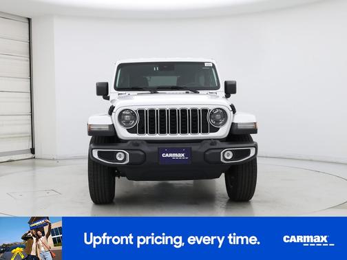 White 2025 Jeep Wrangler Sahara