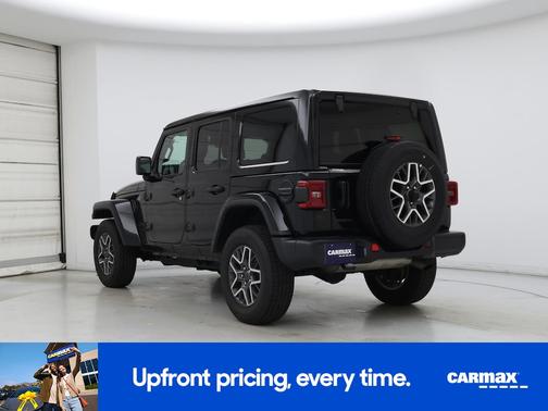 Black 2025 Jeep Wrangler Sahara