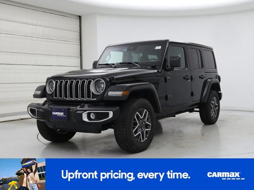 Black 2025 Jeep Wrangler Sahara