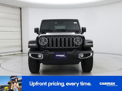 Black 2025 Jeep Wrangler Sahara