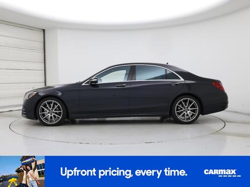Blue 2018 Mercedes-Benz S-Class
