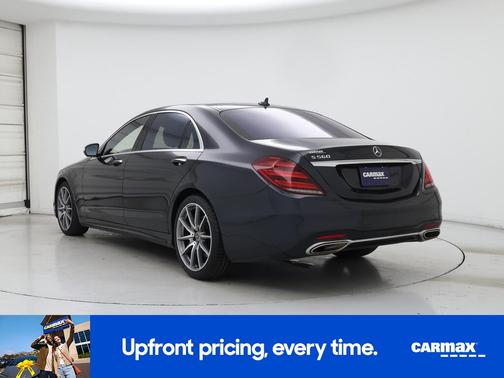 Blue 2018 Mercedes-Benz S-Class