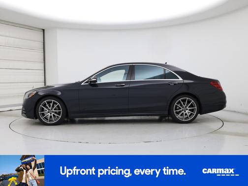 Blue 2018 Mercedes-Benz S-Class