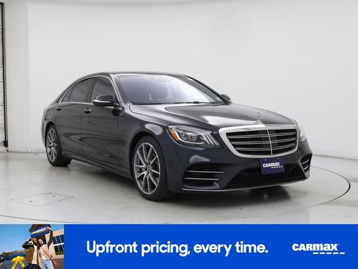 Blue 2018 Mercedes-Benz S-Class