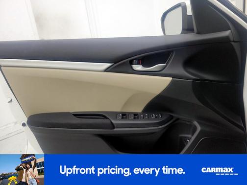 White 2018 Honda Civic LX